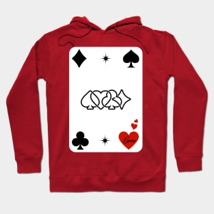 Poker Card Design Hoodie